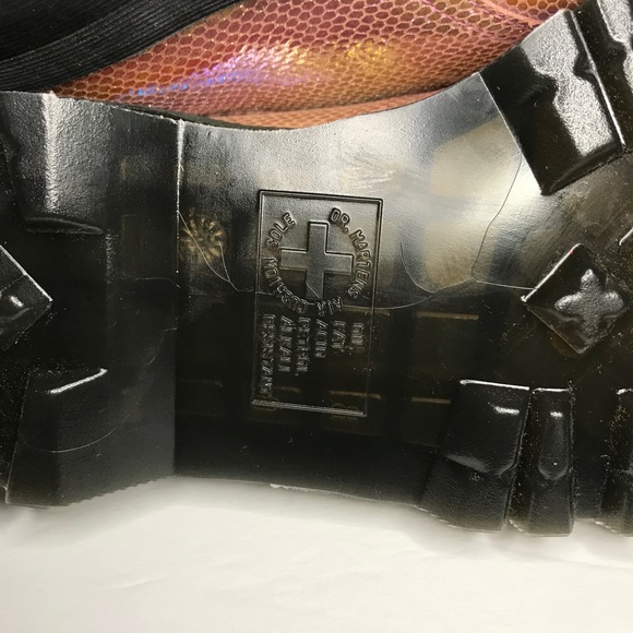 *SOLD*NEW Dr. Martens Holly Iridescent Platform - Picture 7 of 8